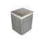 Wicker Laundry Hamper with Handles-1151205632
