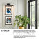 2-Light Adjustable Plug-In Picture Light w/ On/Off Switch