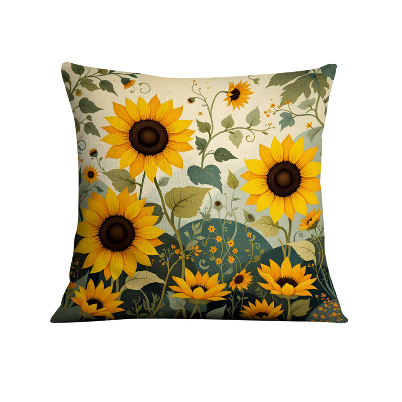 Coussin décoratif, H 20 po x l 20 po, Polyester