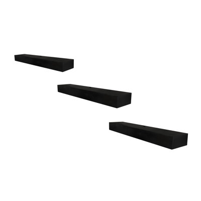 Rayne Poplar Floating Shelves