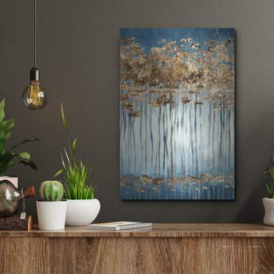 'Threes' by Svetlana Aleynikova Metal Wall Art