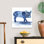 Art mural sur toile Cobalt Farm Animals II