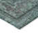 Machine Washable Indoor/Outdoor Claudian ACN1646 Teal Rug