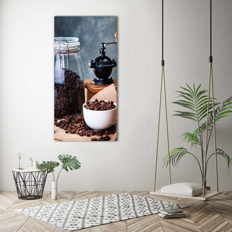 Coffee Grinder - Wrapped Canvas Print