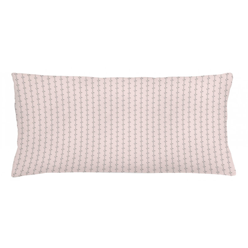 Housse de coussin lombaire intérieur/extérieur saint-valentin, 16 po x 36 po