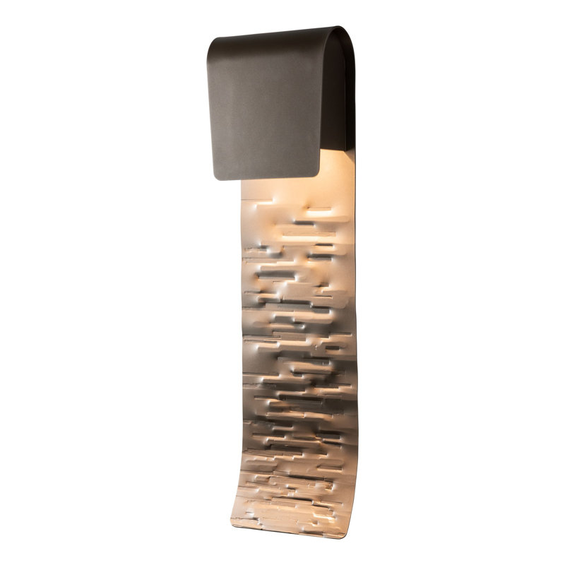 Element Outdoor Sconce, 30.5" H x 8" W x 5" D, Coastal Dark Smoke
