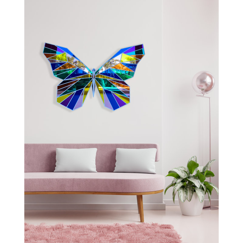 Art mural papillon