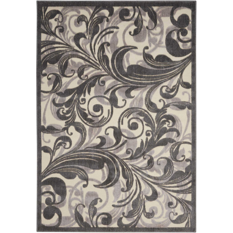 Tapis transitionnel multicolore Marty, Rectangle 2 pi 3 po x 3 pi 9 po
