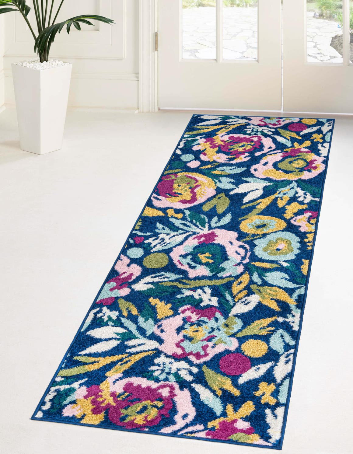 Andover Mills™ Holle Floral Indoor Rug & Reviews | Wayfair