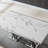 Leeanna Faux Marble Top Metal Base Dining Table-1068390415-1068390412