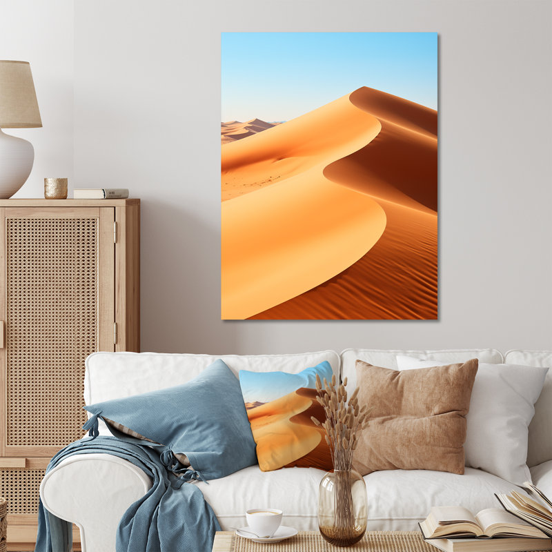 Desert Dreams Oasis I - art mural désertique en métal, H 20 po x l 12 po x P 1 po