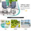 Chaises de bar pivotantes pour patio-1902469003