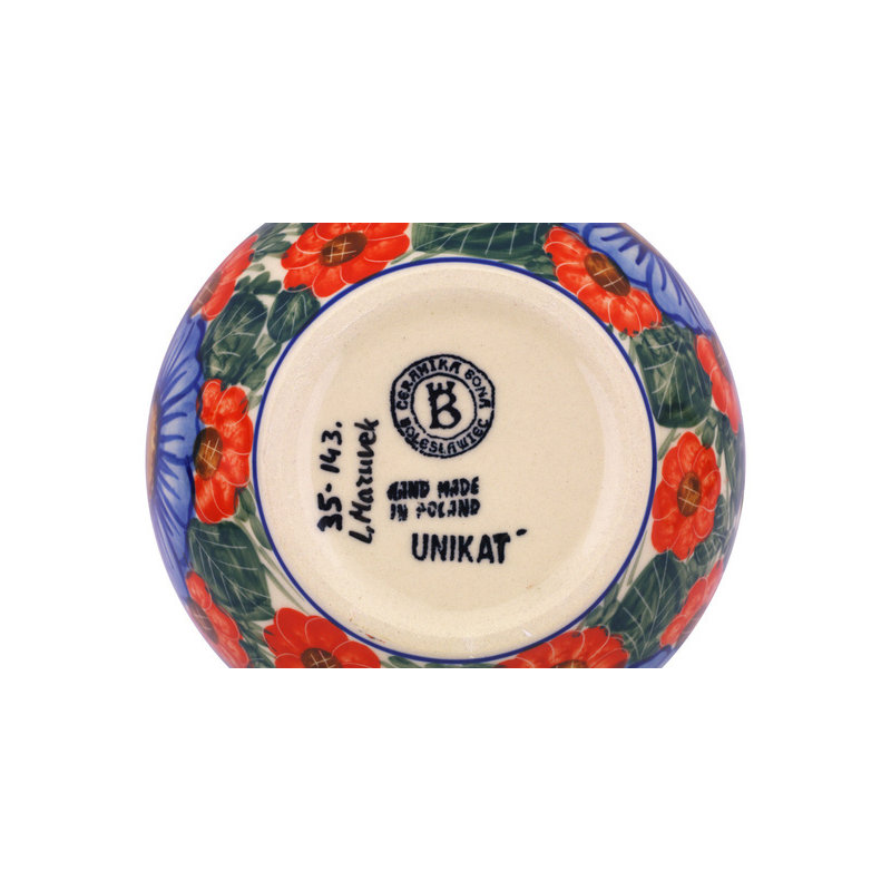 Flowers In Bloom Stoneware Rice Bowl