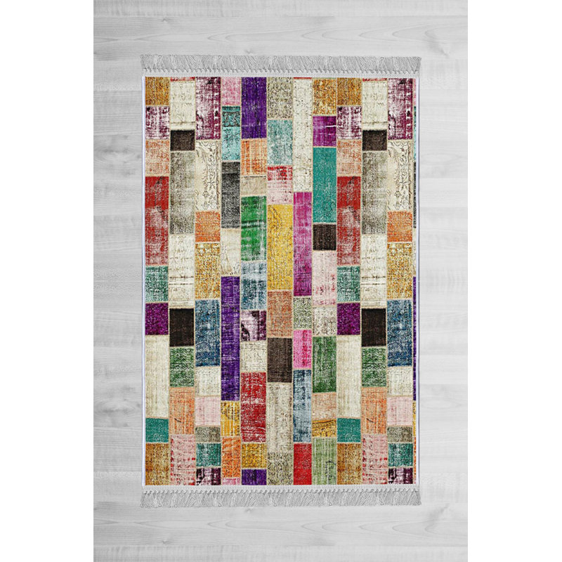 Luxurious Hall Carpet, 100% Velvet Fabric, 31.5 x 59.1 Inches | Non-Slip Cotton Sole, Pile Height: 0.4 Inches | Antibacterial & Machine Washable, 3D Digital Printing | Elegant Design for Living Room & Entryway