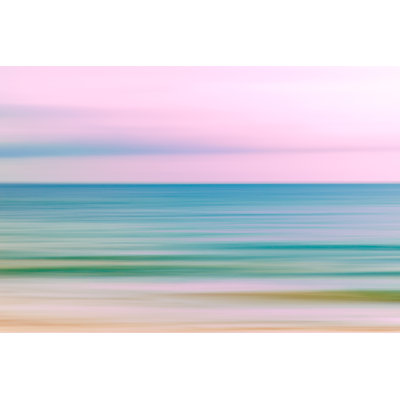 Abstract Sky And Ocean Nature Background by Volgariver - Wrapped Canvas Print