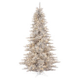 Tinsel Silver Fir Artificial Christmas Tree