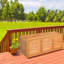 150 L Hallettsville Solid Wood Storage Box