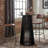 43.5’’ H Modern Round Bar Table, Solid Wood Base Bar Table For Dining Room-1390917098