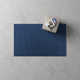 Crowe Handmade Wool Dark Blue Performance  Area Rug