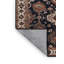 Tapis brun lavable à la machine-829961975