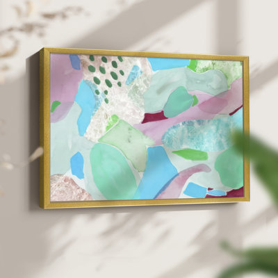 Papier piscine II - Reproduction encadrée - Restickable