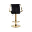 Bengiman Swivel Upholstered Velvet Adjustable Height Bar Stool-326189981-326189985