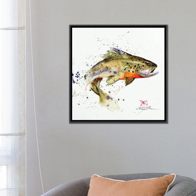 " Jumping Trout Good " by Dean Crouser