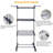 Iron Foldable Standard Drying Rack