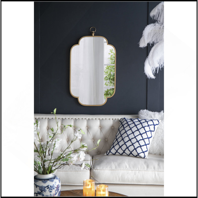 Miroir mural 19,7 "X 36" Champagne