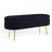 43.5-Inch Flannel Oval Storage Ottoman Bench With Metal Legs-1406882141