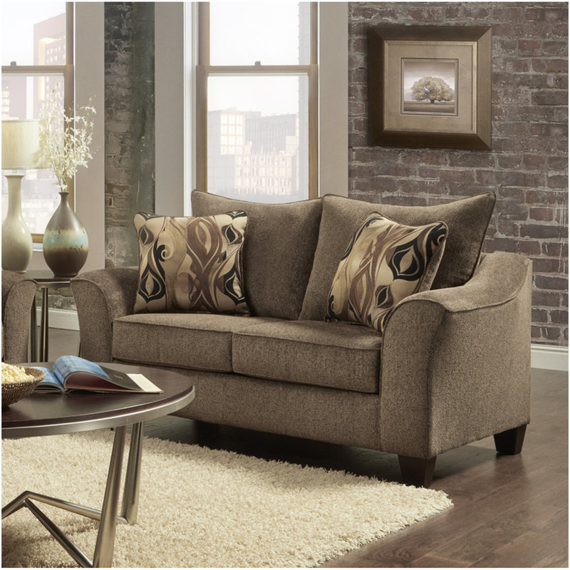 Causeuse Camero, Brun