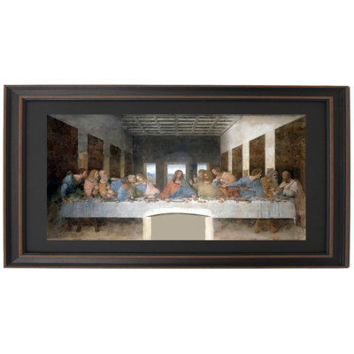 The Last Supper by Leonardo Da Vinci | Framed Print
