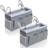 Bedside Caddy Storage Organizer - 2Pcs Hanging Bag Holder With P...