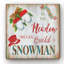 « snow mitaines », reproduction d’art textuel sur toile-40496883-25250520
