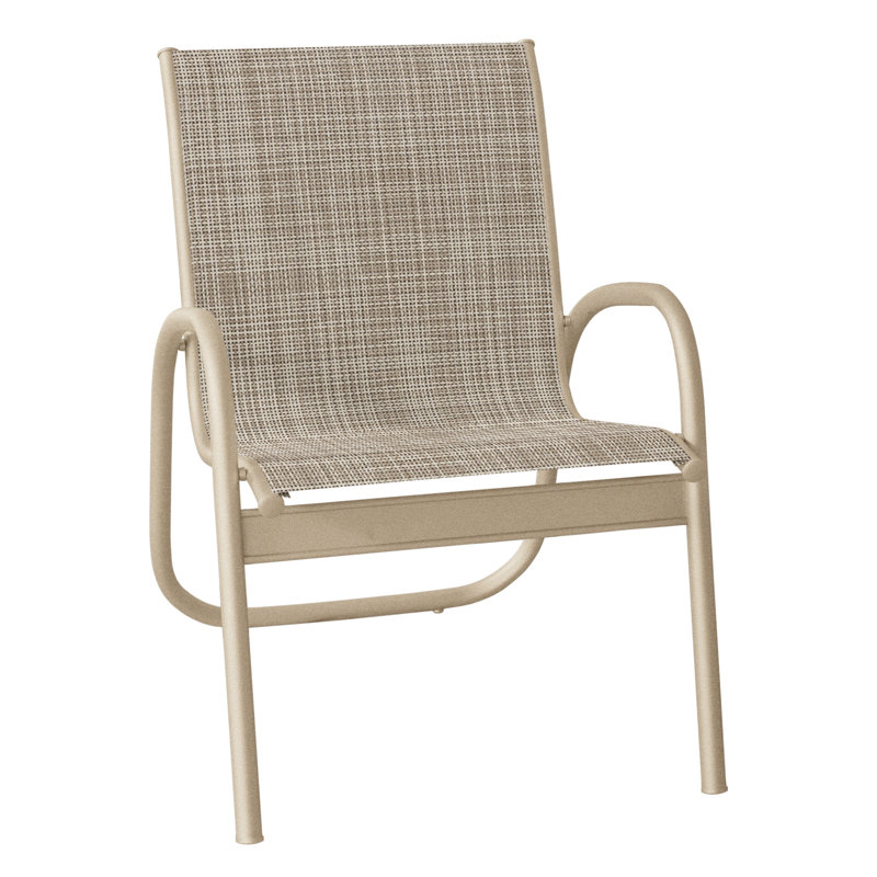 Fauteuil de patio Gardenella, Bristol taupe Sunbrella®, Désert texturé