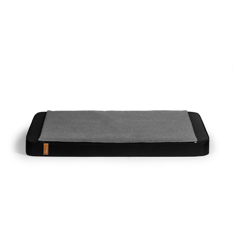 Cotton Pet Bed, 8cm H x 120cm W x 80cm D, Dark Grey