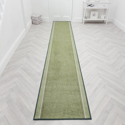 Runner Abstract Machine Tufted Area Rug