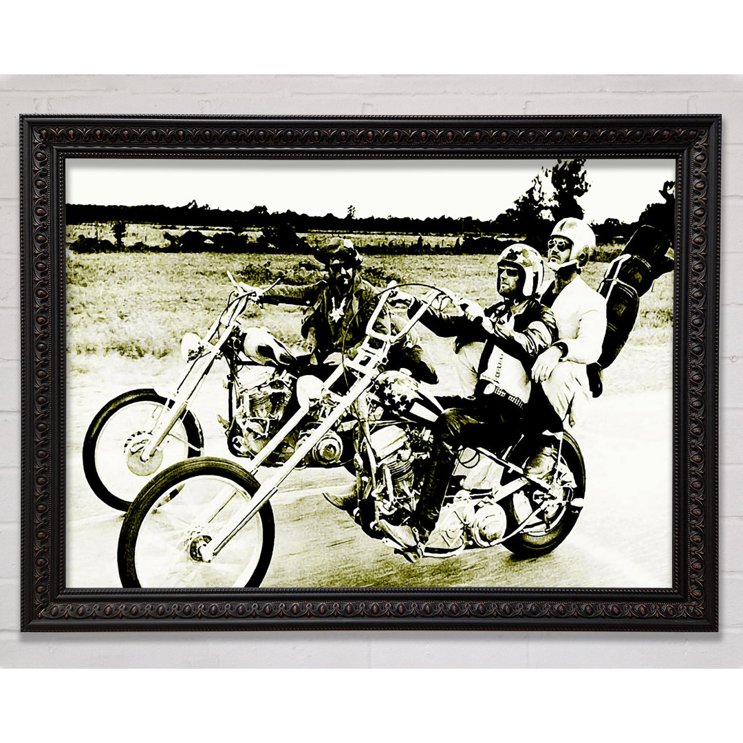 Easy Rider Sepia - Druck