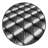 Machine Washable Patterns And Textures Contemporary Arc Rug in Gray – Binding-1775592567