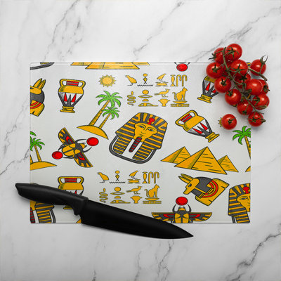 Egypt Glass Chopping Board