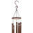 51"H Metal Wind Chime with Hummingbird Windcatcher