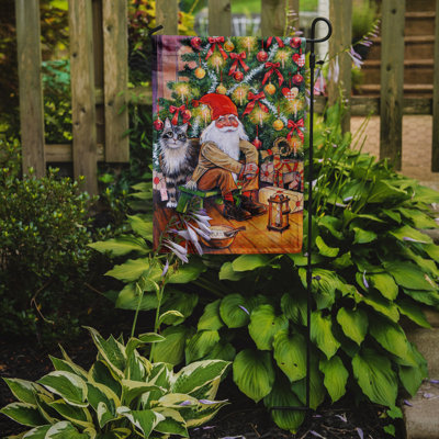 Double Sided Polyester Christmas Garden Flag