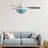 42"W Pierre LED Indoor Multicolored Mosaic Glass Ceiling Fan With Remote Control-362712777