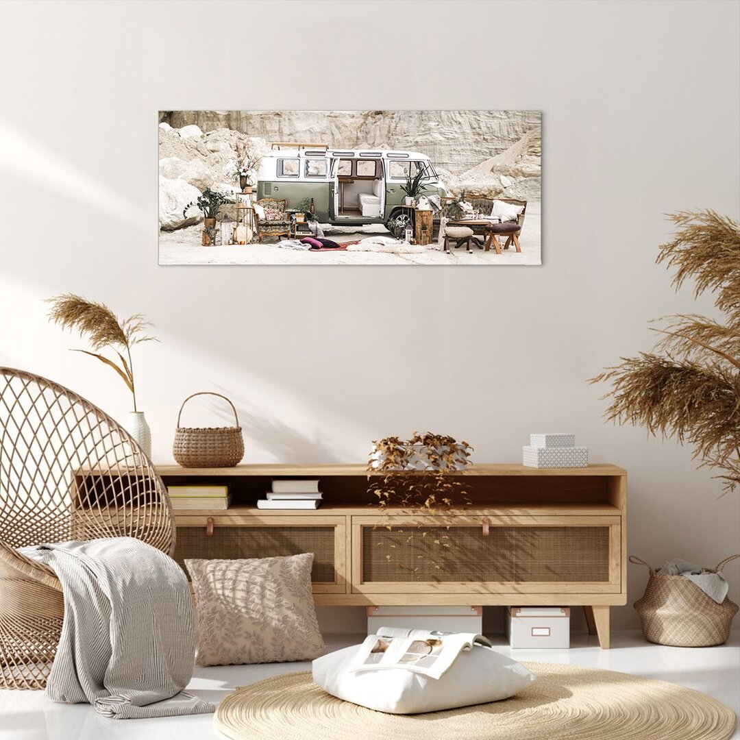 Leinwandbild Motorhome Boho Furniture