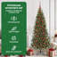 Christmas Bauble Set with 300 LEDs 120 pcs Plastic-1519245168