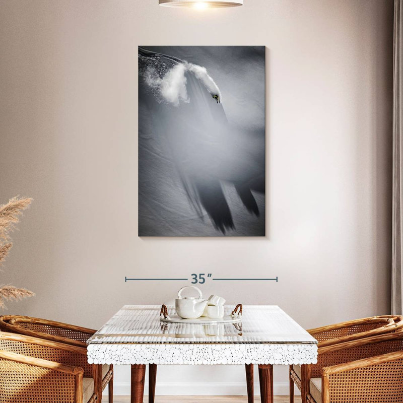 Sireci Ski Snow Shadows, 45" H x 30" W
