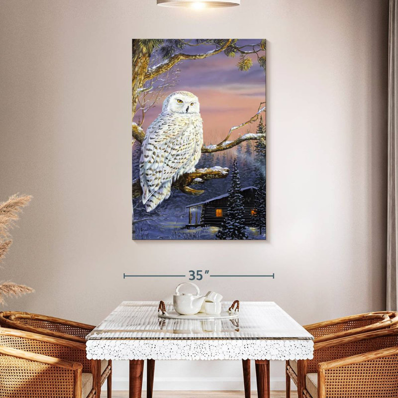 Brampt Dawn's Outpost, 48" H x 32" W