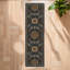 Tapis bleu / brun Hovis Southwestern-216433765