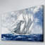 « saccadé sea », reproduction d’art sur toile tendue-17700727
