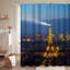 Rideau de douche Paris 12 tours avec 12 crochets-1690205764